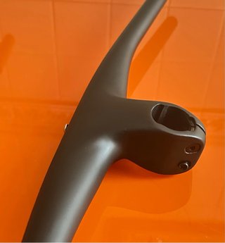 Manubrio integrato in carbonio MTB NUOVO