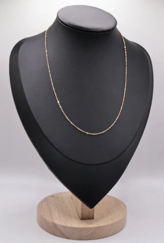 Cadena Singapur Oro 18k 39cm