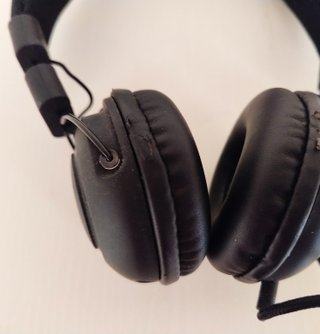 Cuffie Stereo Silvercrest Nere Usate