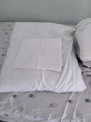 Cuna Micuna+colchon antiahogo+chinchonera y ropa