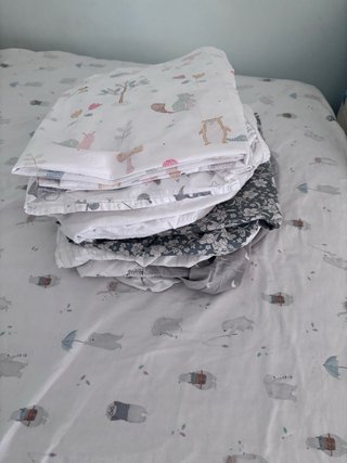 Cuna Micuna+colchon antiahogo+chinchonera y ropa