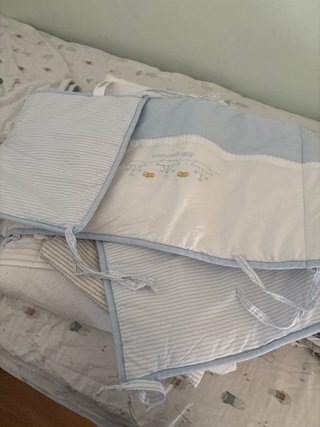 Cuna Micuna+colchon antiahogo+chinchonera y ropa