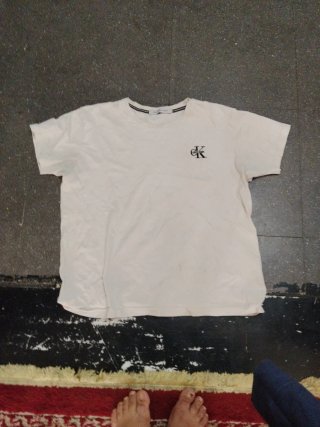 Camiseta Calvin Klein Blanca