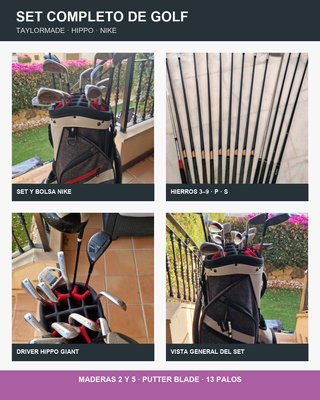 Set de Palos de Golf TAYLORMADE BURNER