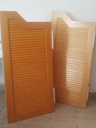Puertas batientes madera haya interior