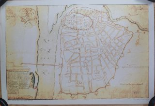 Mapas del siglo XVII de Badajoz