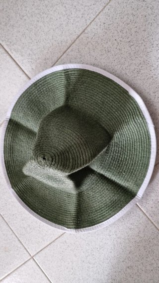 Cappello donna estivo verde