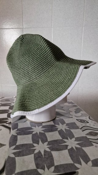 Cappello donna estivo verde