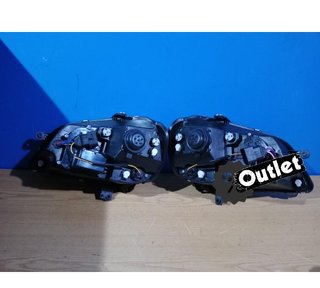 FU FAROS PARA VOLKSWAGEN VW POLO 9N3 05-09 LUZ DIURNA FONDO