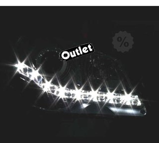 FU FAROS PARA VOLKSWAGEN VW POLO 9N3 05-09 LUZ DIURNA FONDO