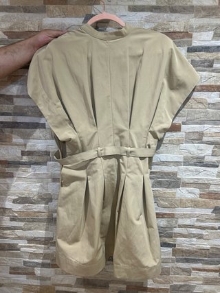 Vestido tipo gabardina talla XS / 36