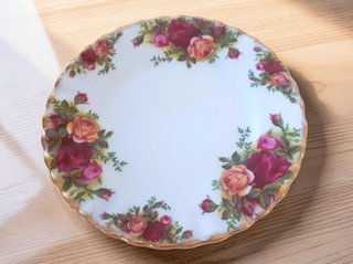 Raro Quesera Primer Sello Royal Albert Old Country