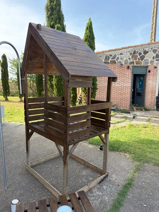 Caseta madera niños