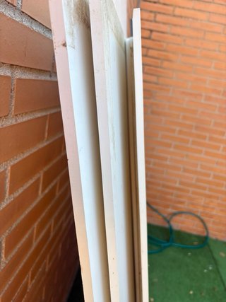 Encimera mostrador laminado chapado pared