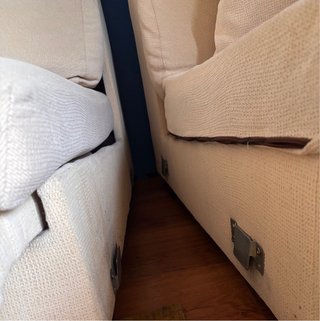 Sofá chaise longue 255cm beige