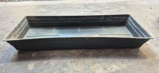 Set sottovasi plastica verdi e arancioni