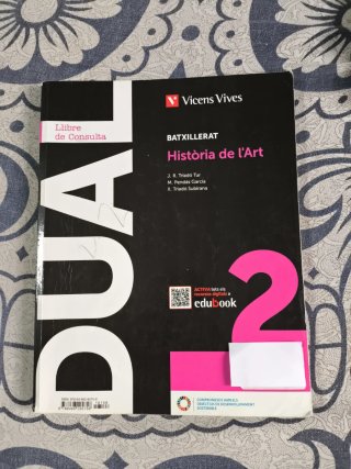 Història de l'Art, Batxillerat 2, Dual Llibre d...