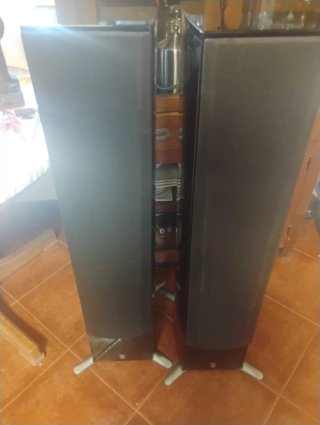 Altavoces Yamaha NS-555 Negro/Plata