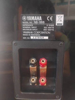 Altavoces Yamaha NS-555 Negro/Plata