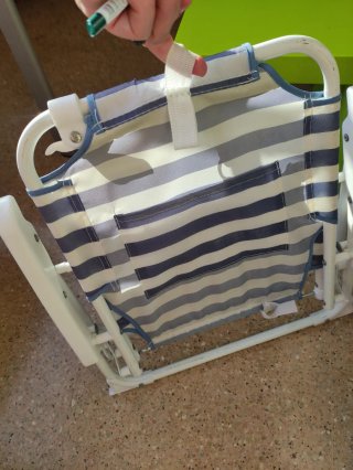 Silla plegable infantil bbest camping playa