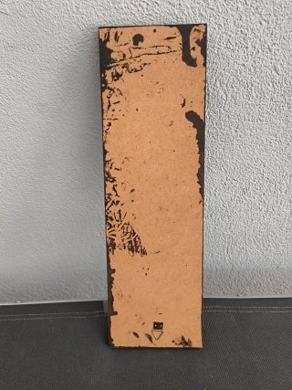 Cuadro Decorativo Metálico y Madera