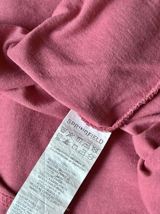 Camiseta Springfield rosa palo Talla S