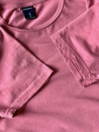 Camiseta Springfield rosa palo Talla S