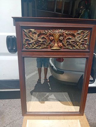 Espejo Antiguo Siglo XIX