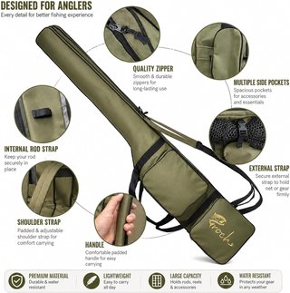 Bolsa de Pesca Impermeable Gran Capacidad