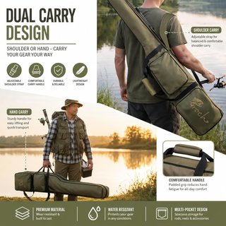 Bolsa de Pesca Impermeable Gran Capacidad