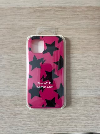 Funda iPhone 11 Pro Estrellas Rosa