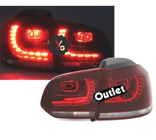 FU PILOTOS VOLKSWAGEN VW GOLF 6 08-12 LED ROJO CLARO R145843
