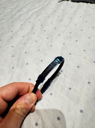 Pulsera Metálica Azul Eléctrico