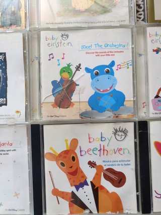 Lote Música Infantil: Baby Einstein y más