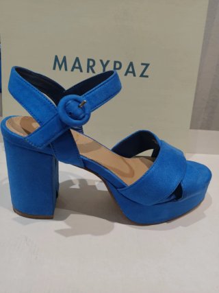 Sandalias MARYPAZ Fiesta Azul Talla 38