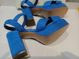 Sandalias MARYPAZ Fiesta Azul Talla 38