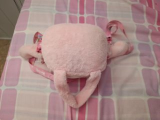 Bandolera Stilch Rosa Peluche