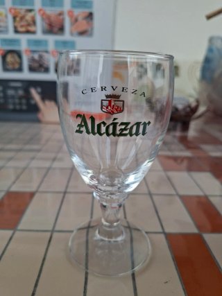 Copa Cerveza Alcázar Antigua