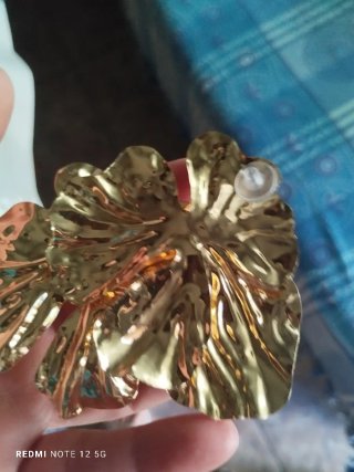 Pendientes flor dorados estilo Zara