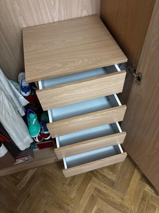 Cajonera 4 cajones para armario