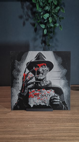 Cuadro Freddy Krueger 3D con relieve