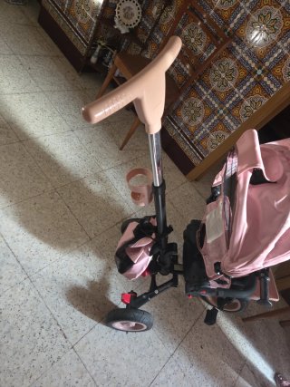 Triciclo infantil rosa
