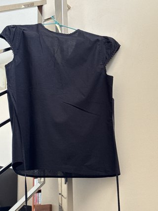 Camisa Redoute Negra Manga Japonesa