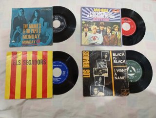 Lote 4 Vinilos Pop Rock Internacional y Nacional