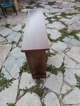 Mueble recibidor de madera