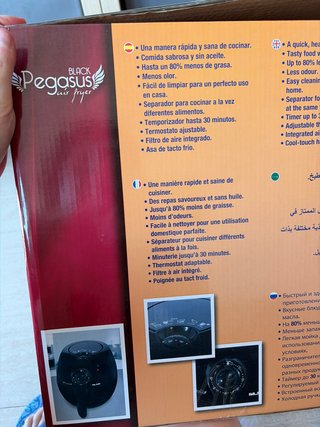 Freidora de aire Palson Pegasus 3L