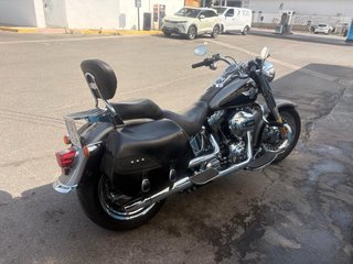 Harley Davidson Negra y Plateada