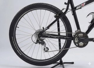 Bicicleta Rockrider Negra