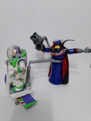 Figuras Vintage Buzz y Zurg Toy Story 2