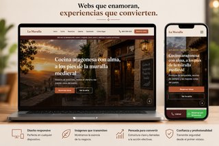 Web profesional a la altura de tu negocio